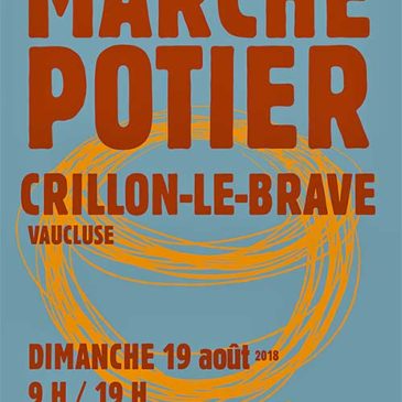 Marché potier de Crillon-Le-Brave